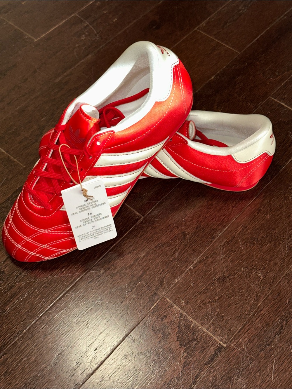 Adidas Taekwondo Better Scarlet Red/White Womens Sneakers Size 6.5